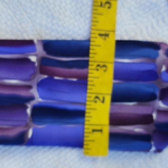 J. Garcia Wired Crossroads purple silk tie - Picture 4 of 7